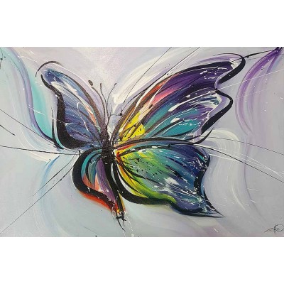 Gonzi 04 - leptir u duginim bojama