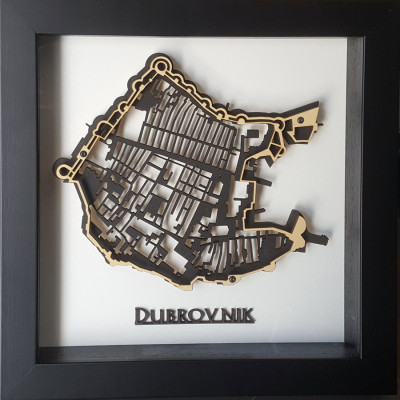 kovaivan - Dubrovnik 3d plan grada