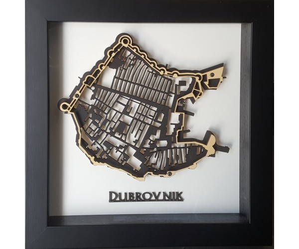 kovaivan - Dubrovnik 3d plan grada